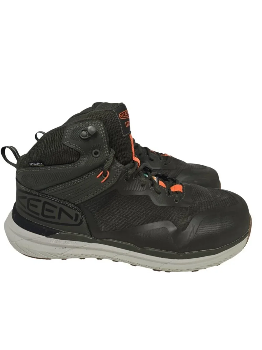 KEEN Men's Synchro Composite Toe Mid Waterproof 1030644 Hiker Boot Green 13D